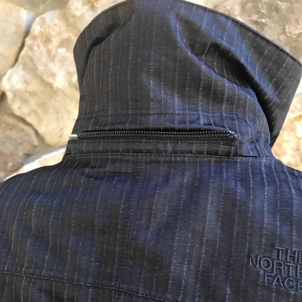 North Face Full Zip Black Winter Quilted Lined Jacket Women's Size Small - Picture 6 of 13